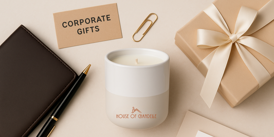 Luxury Corporate Gifts Dubai | Branded Candles by House of Chandelle