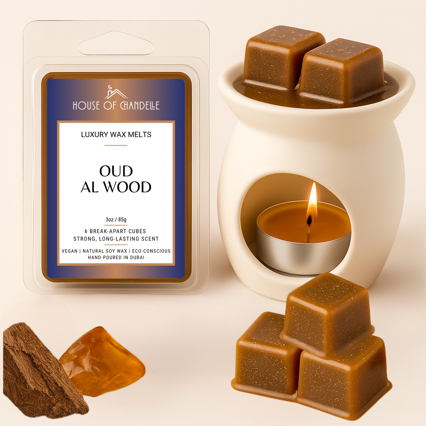 Oud Al Wood – Luxury Wax Melts