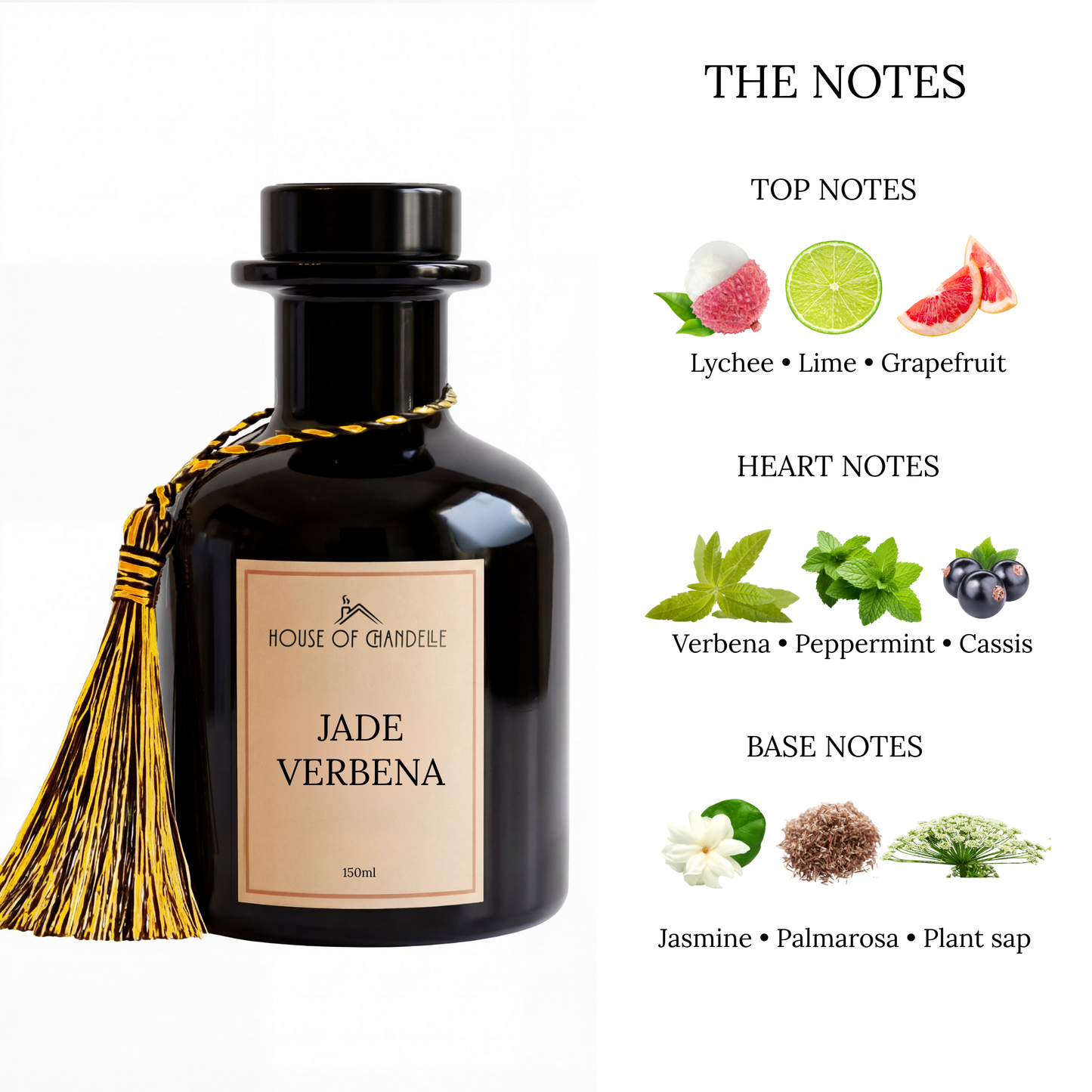 Jade Verbena – Citrus Reed Diffuser