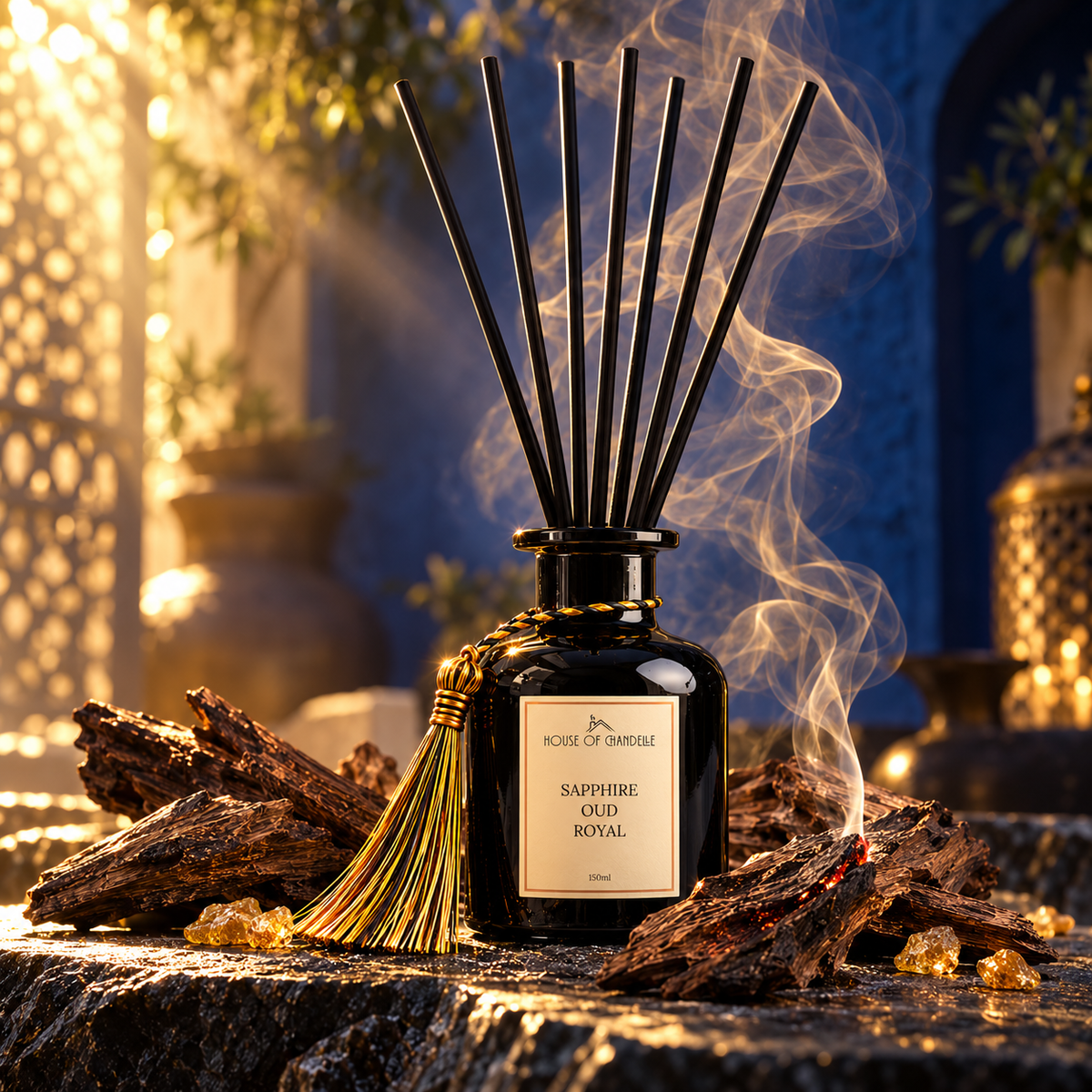 Sapphire Oud Royal – Oud Reed Diffuser