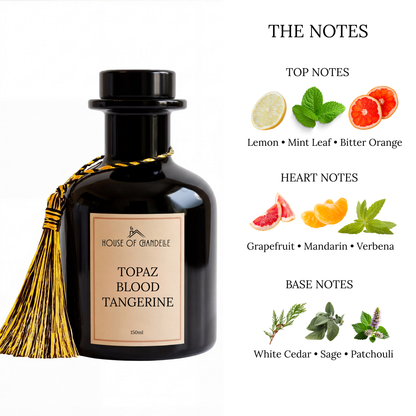 Topaz Blood Tangerine – Citrus Reed Diffuser