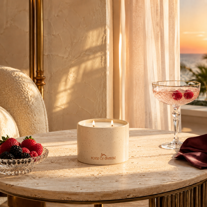 Berry Key West Dune Chandelle scented candle 350g – House of Chandelle