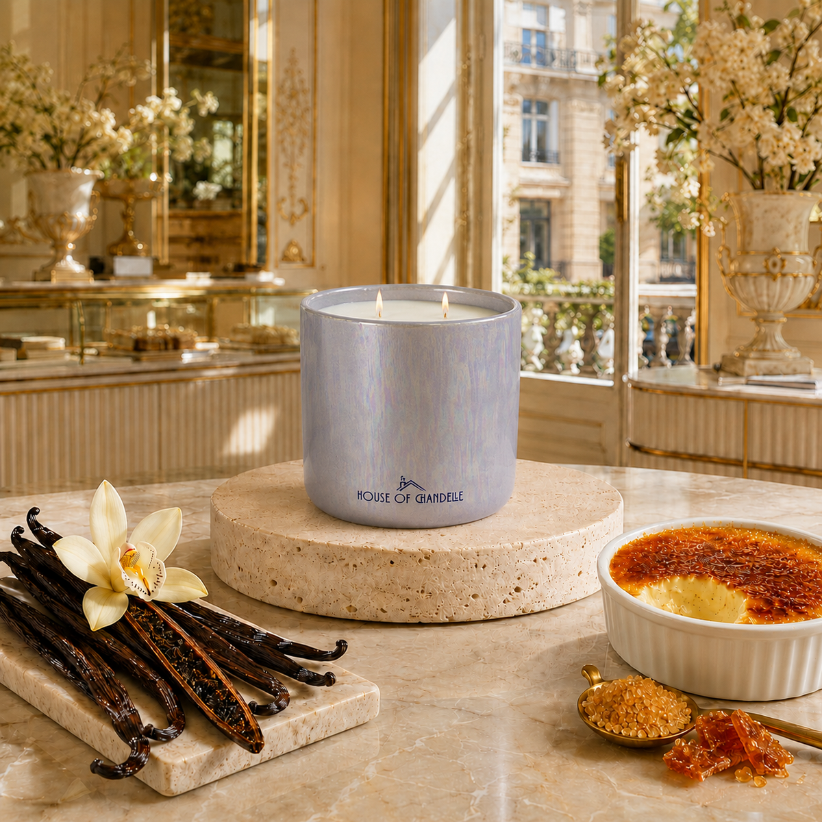 Vanilla Crème de Bourbon - Aurora Chandelle - 500g