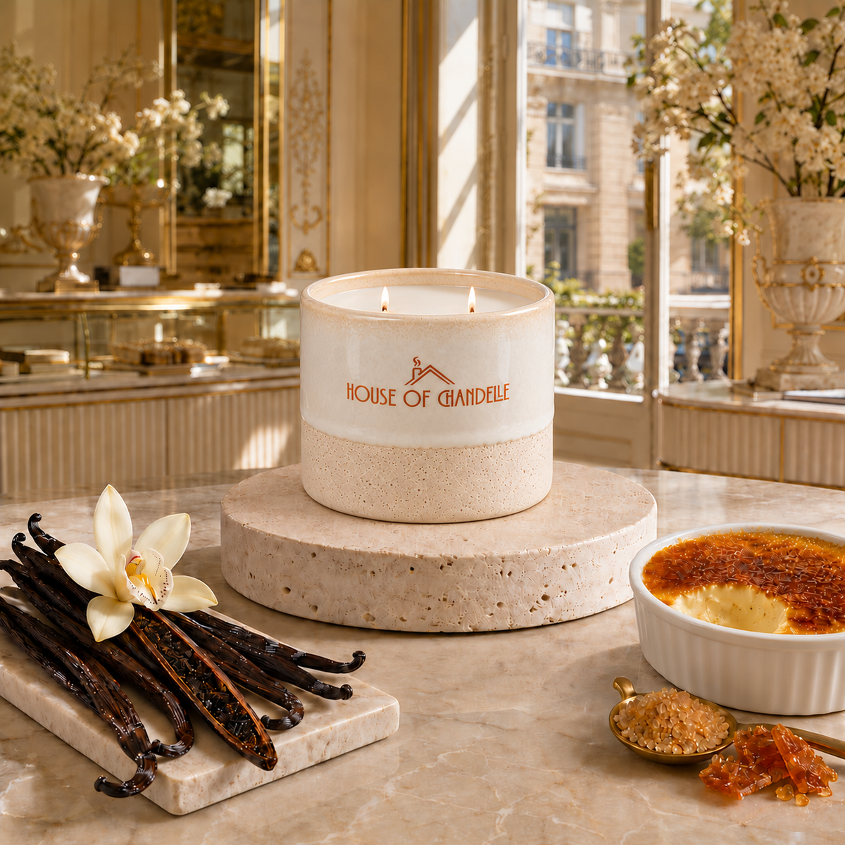 Vanilla Crème de Bourbon - Dune Chandelle - 350g