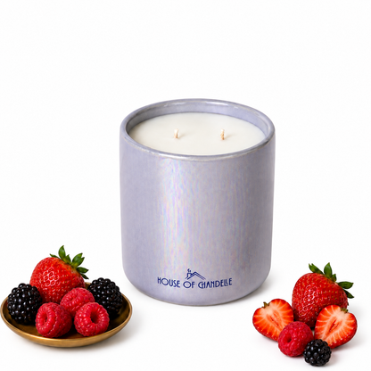Berry Key West Aurora Chandelle scented candle 500g – House of Chandelle