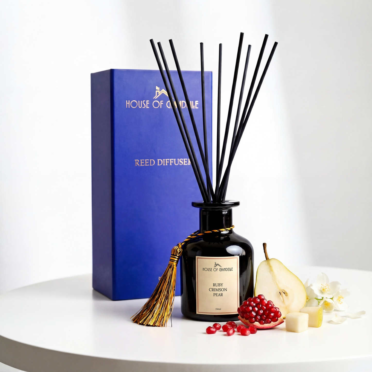 Ruby Crimson Pear – Fruity Reed Diffuser